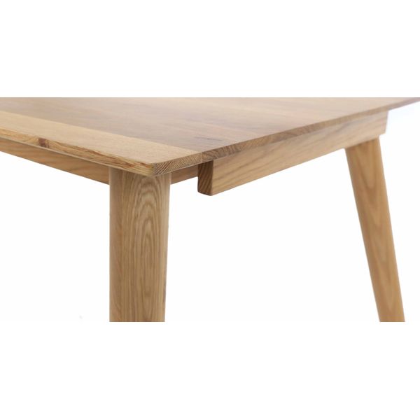Table repas, allonge optionnelle