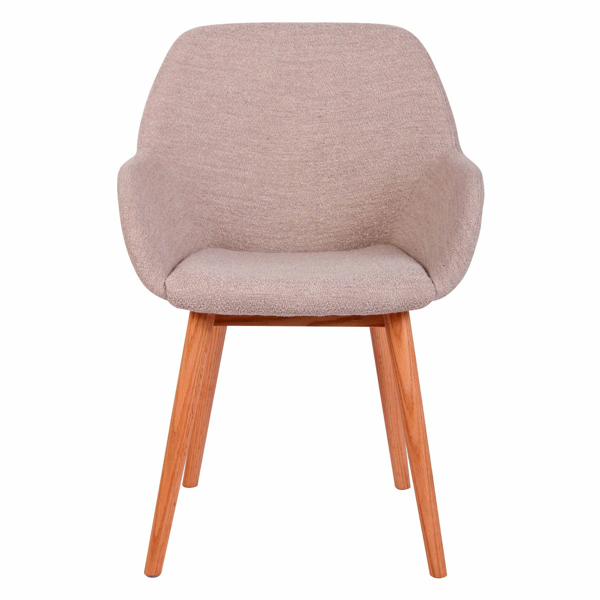 Chaise repas tissu sable