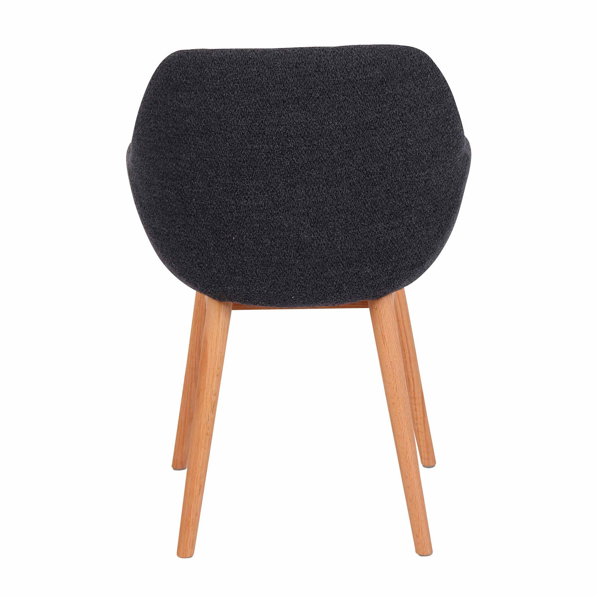 Chaise repas tissu bleu foncé
