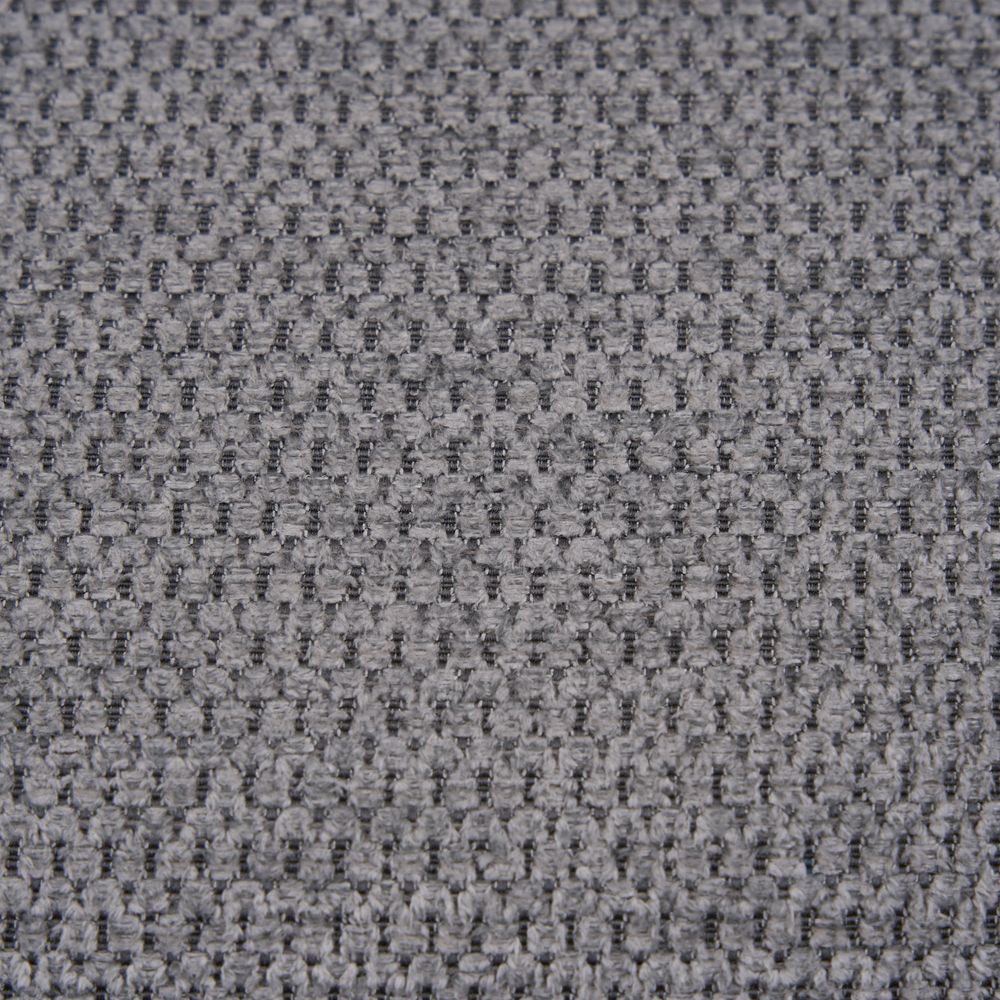 Chaise repas tissu gris clair