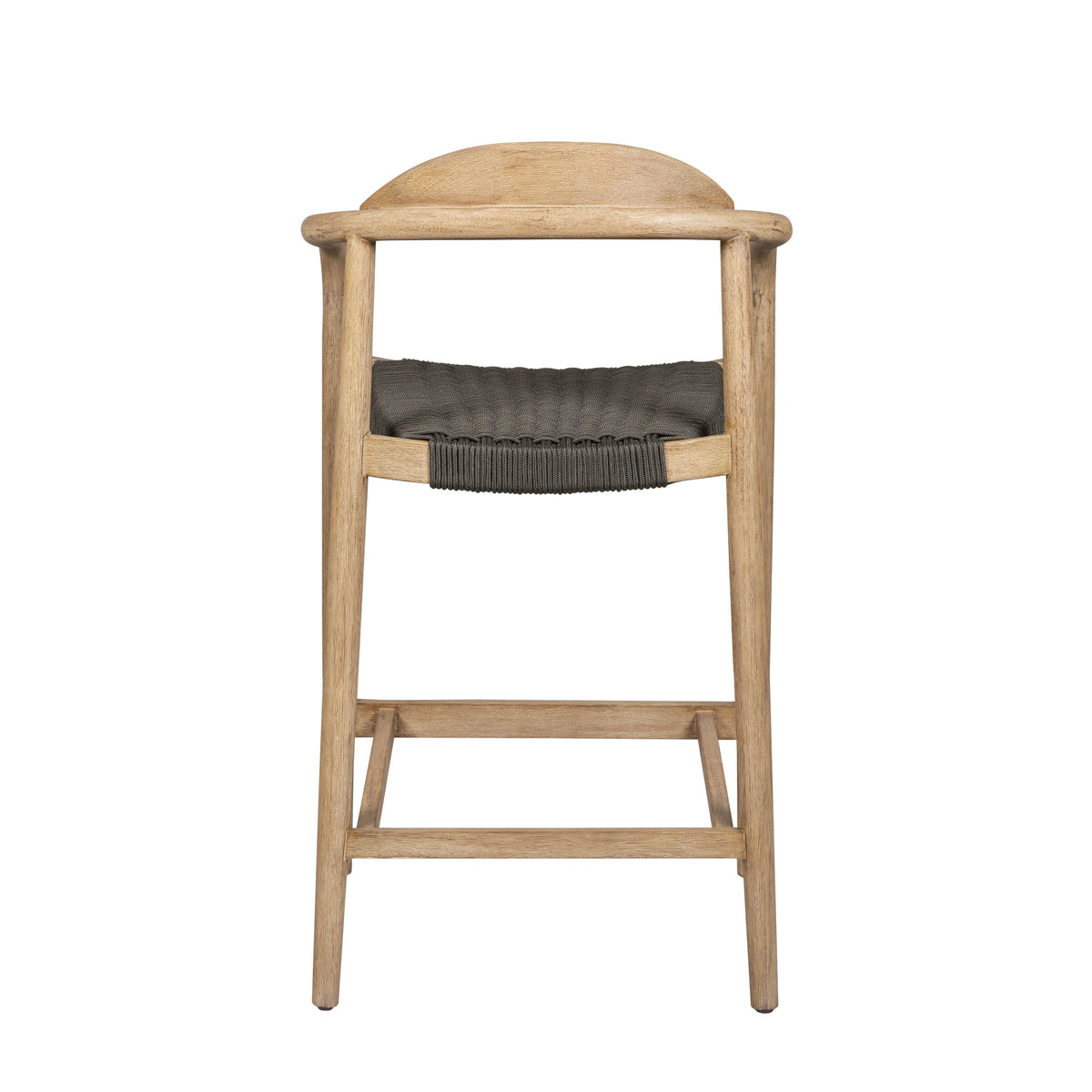 Chaise snack Eucalyptus et corde kaki