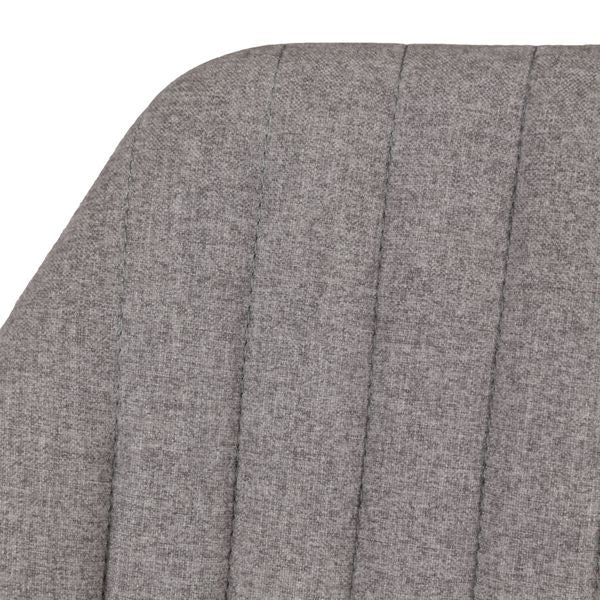 Chaise de bar pivotante gris clair