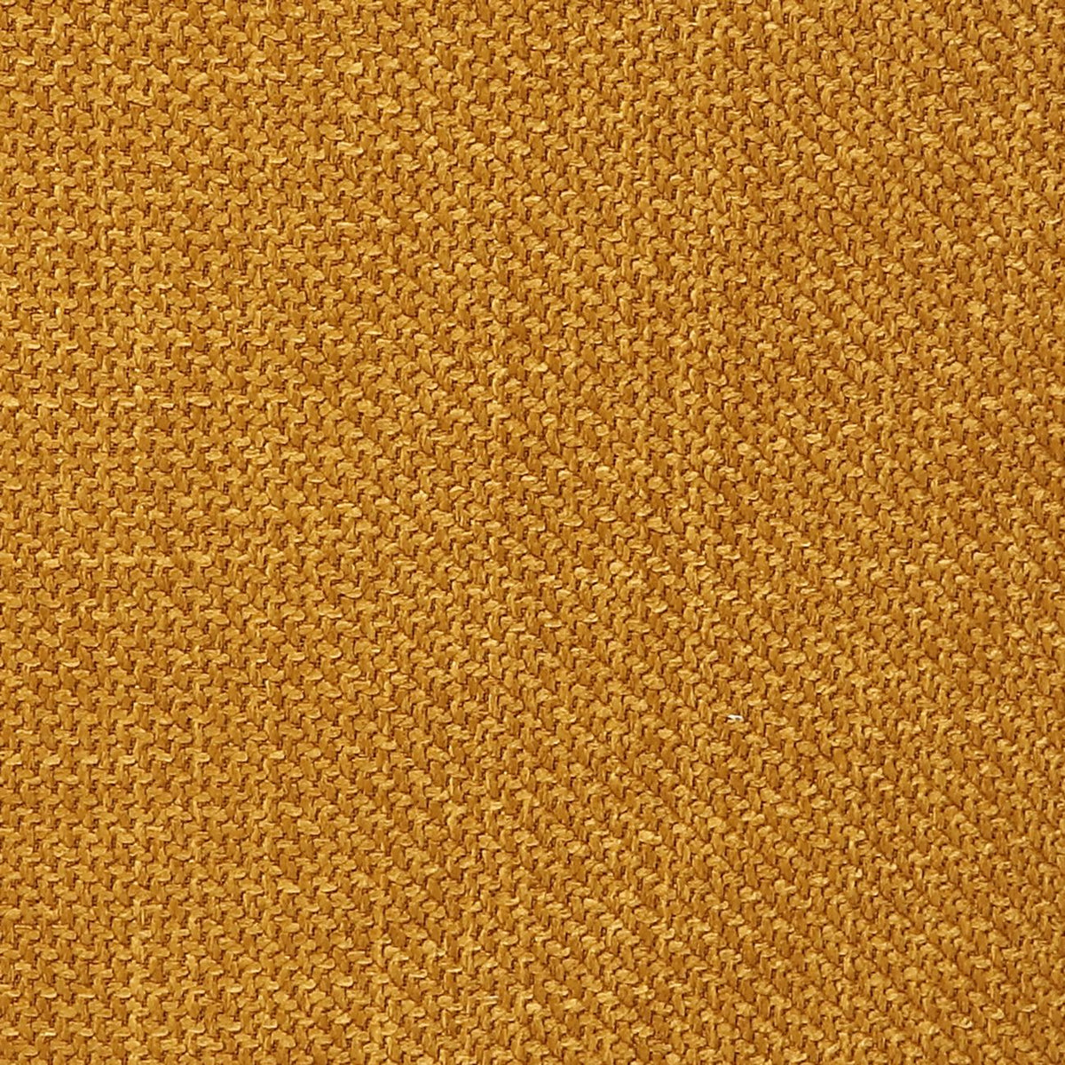 Chaise repas en tissu ocre pied chêne
