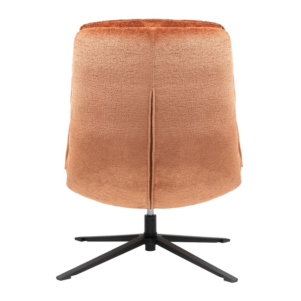 Fauteuil pivotant cuivre