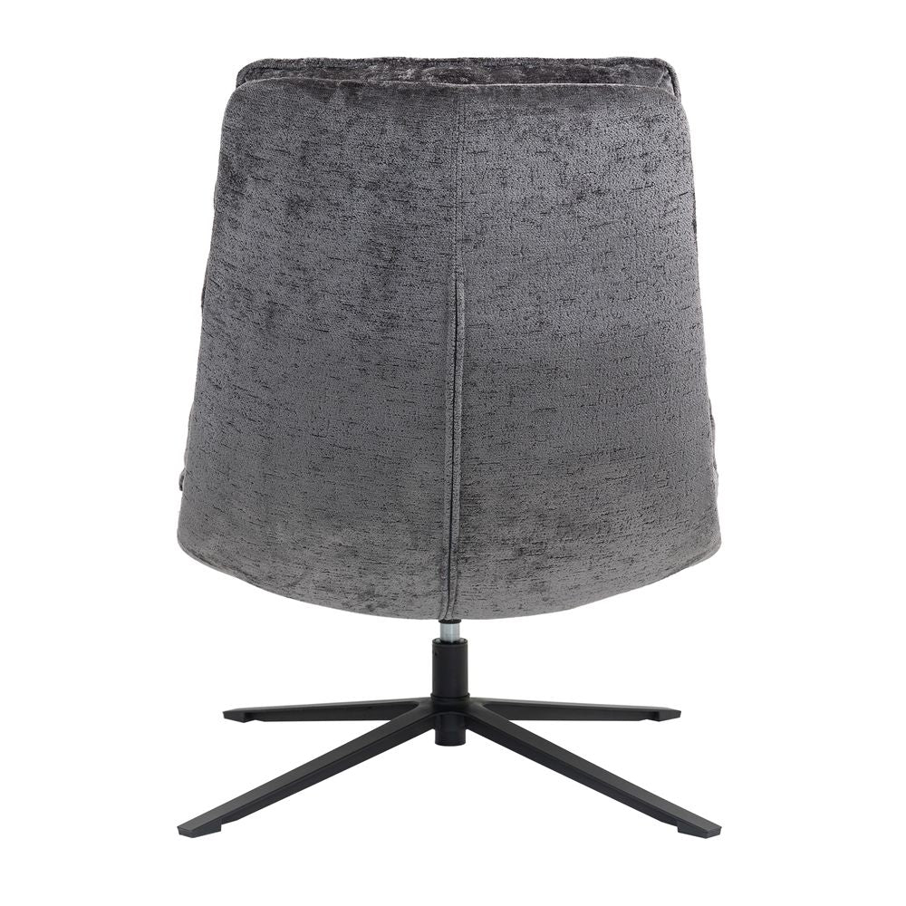 Fauteuil pivotant gris foncé
