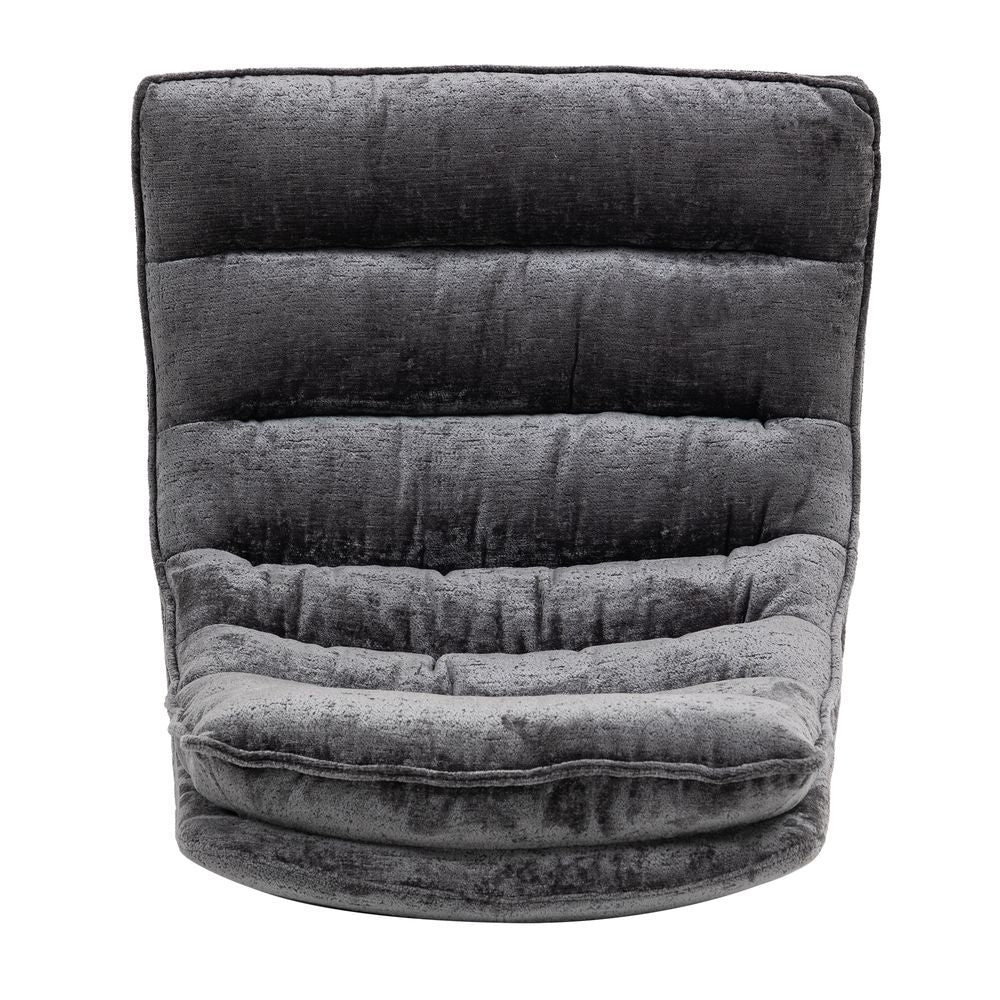 Fauteuil pivotant gris foncé