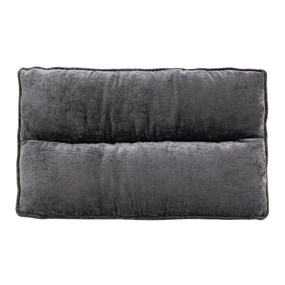 Repose-pieds gris foncé