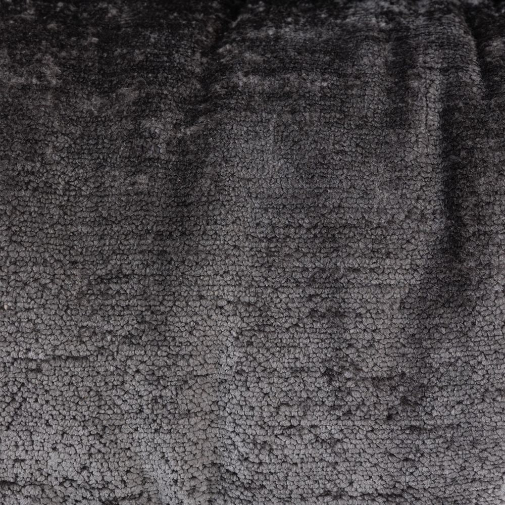 Repose-pieds gris foncé