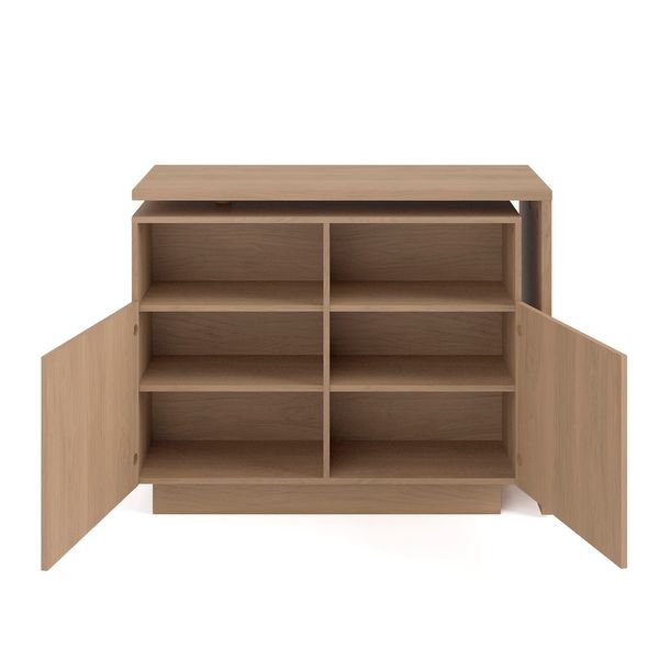 Îlot central cuisine 125cm plateau pivotant