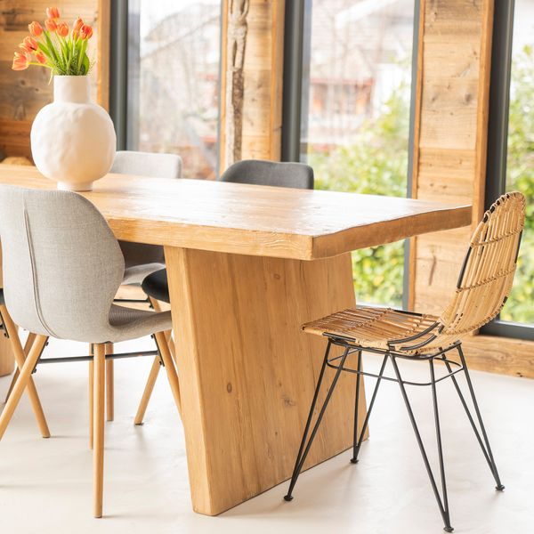 Chaise en rotin