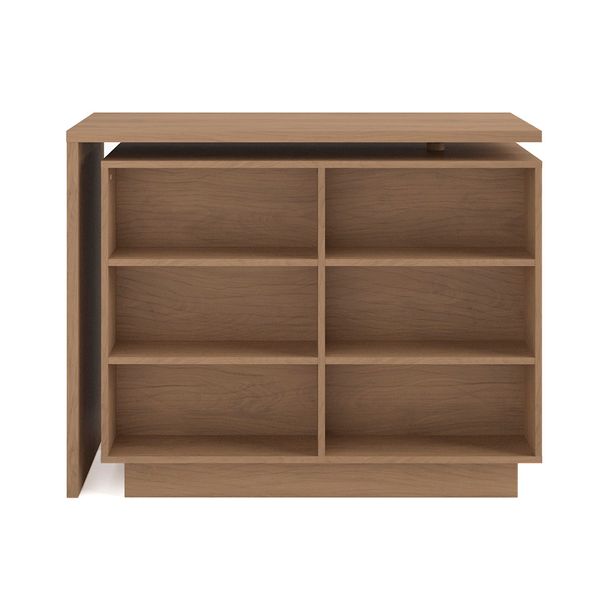 Îlot central cuisine 125cm plateau pivotant