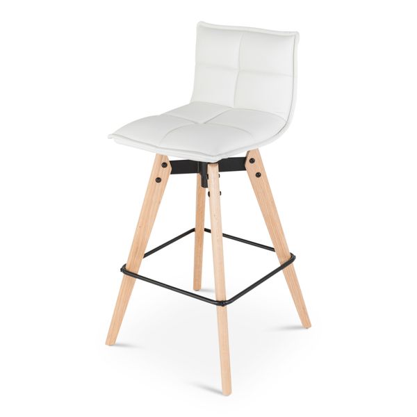 Chaise de bar blanche