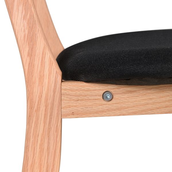 Chaise snack noire