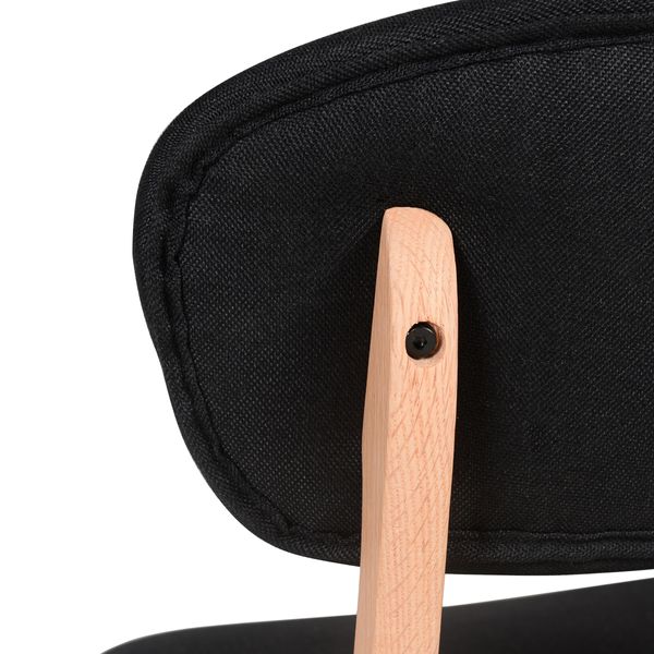 Chaise snack noire