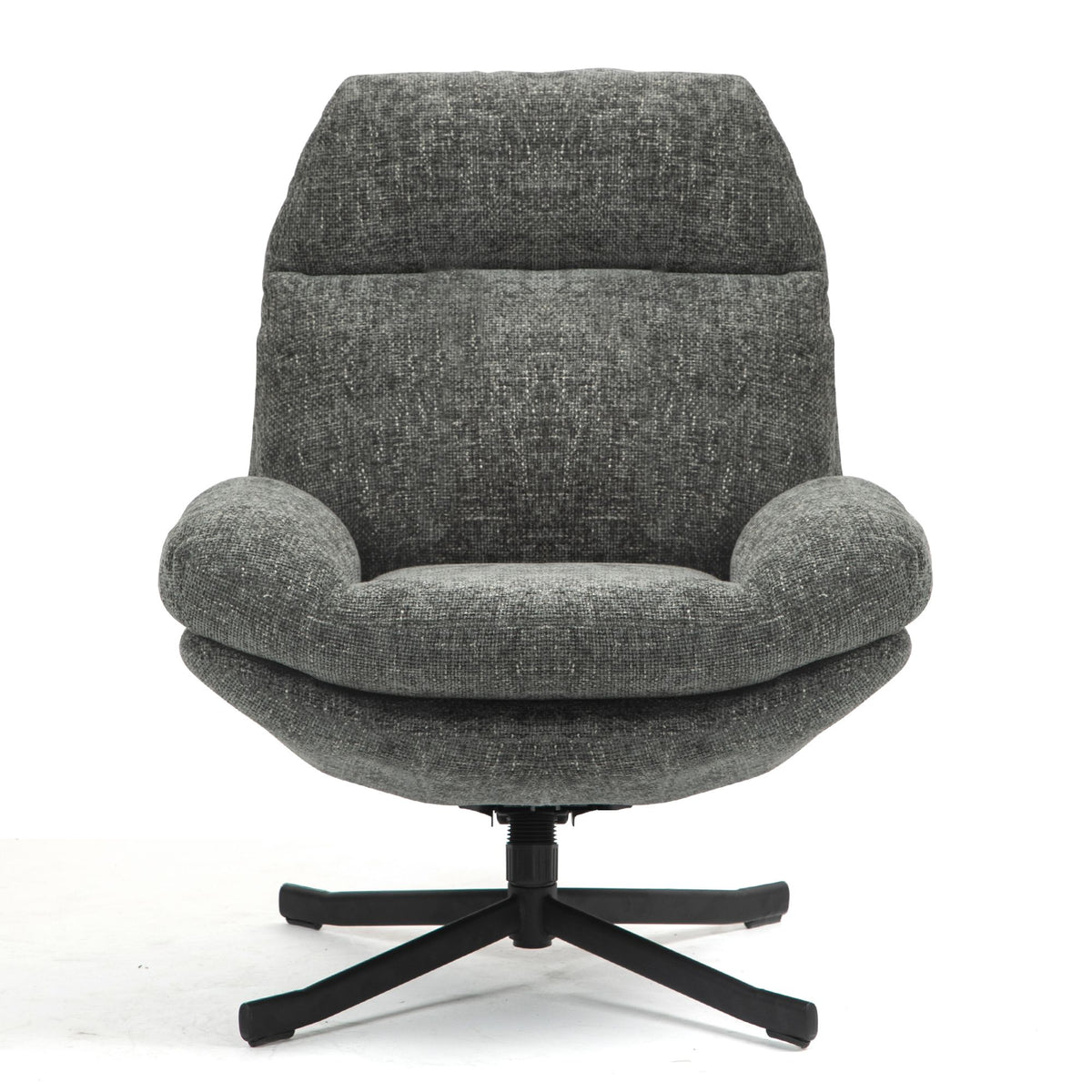 Fauteuil inclinable pivotant gris