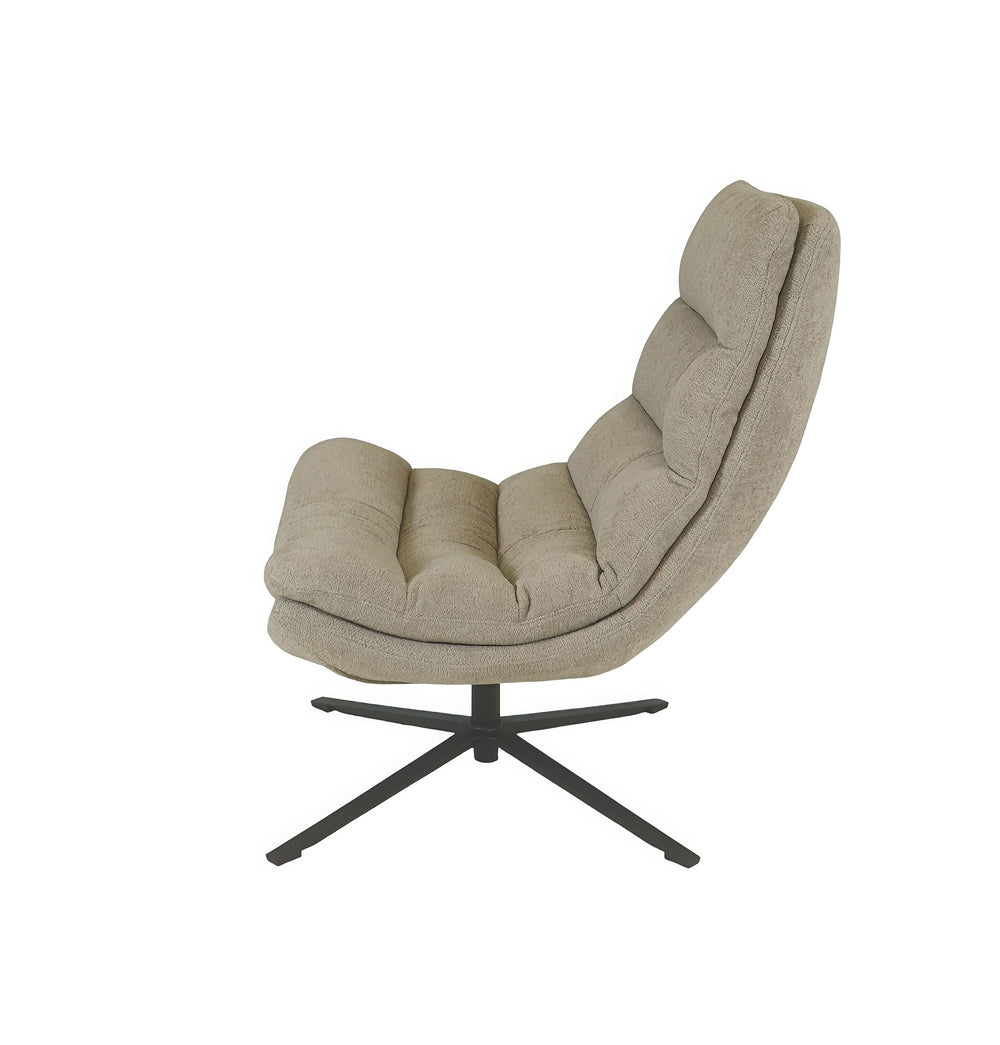 Fauteuil pivotant sable