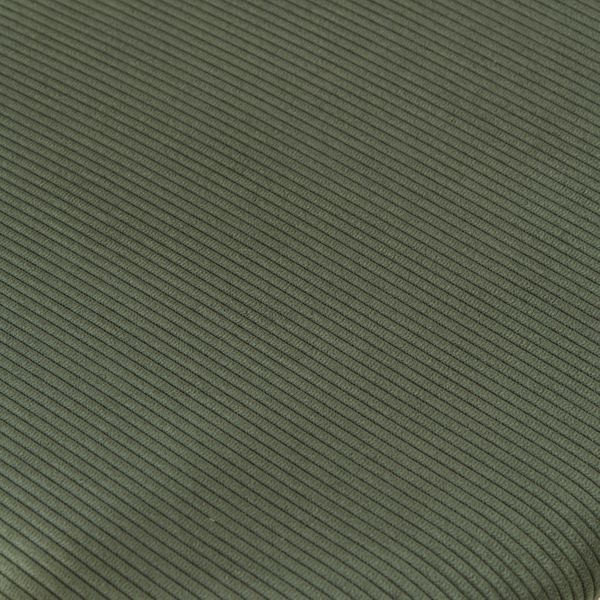 Fauteuil velours côtelé vert sapin