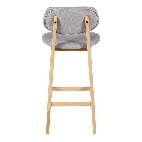 Chaise snack grise
