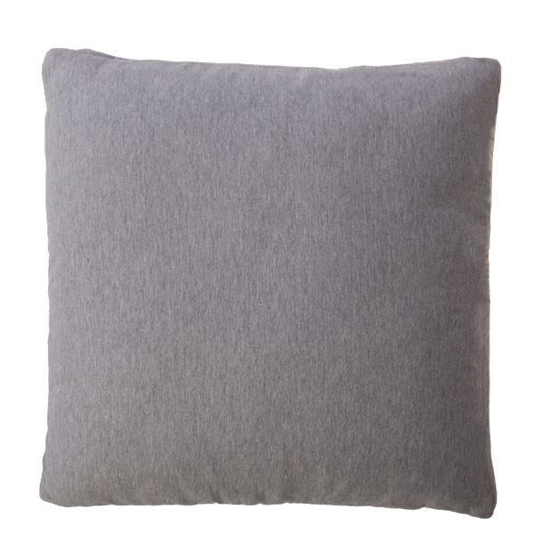 Coussin gris clair 45 x 45 cm Cleo
