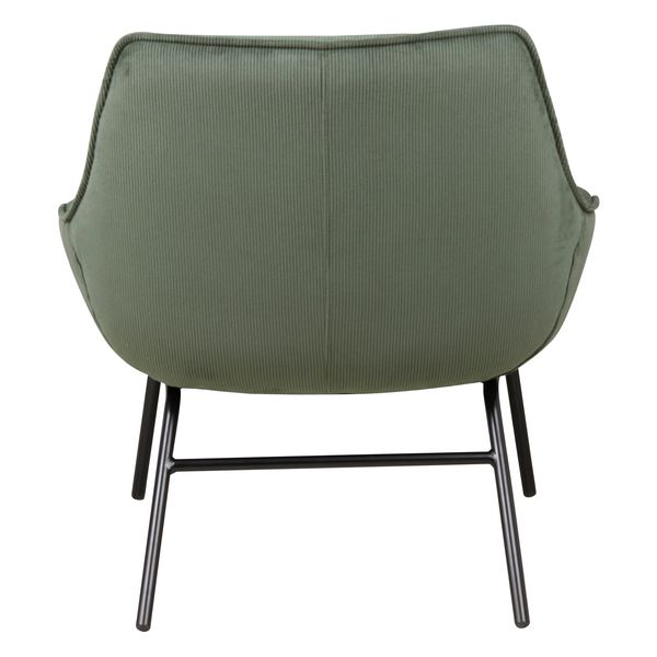 Fauteuil velours côtelé vert sapin