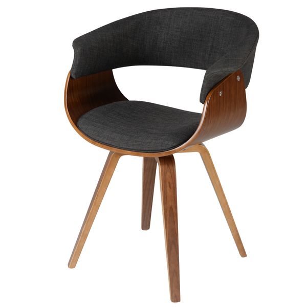 Fauteuil gris foncé