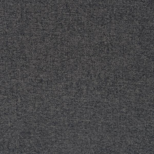 Chaise en tissu gris foncé