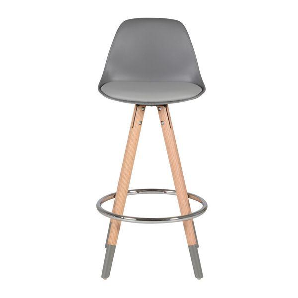 Chaise snack grise