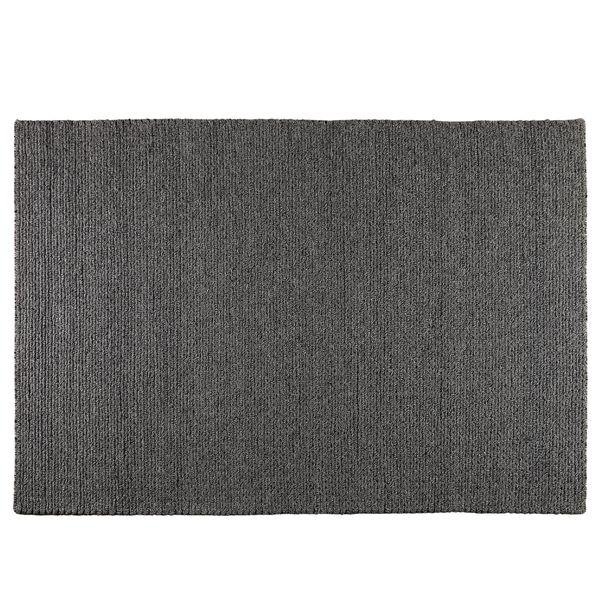 Tapis noir 160 cm