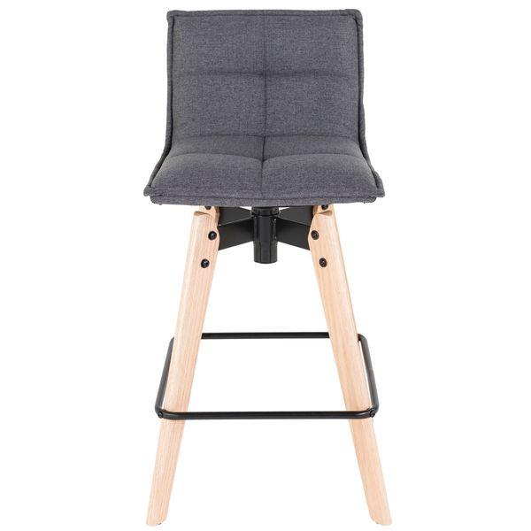 Chaise snack grise