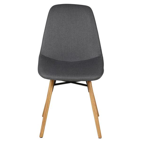 Chaise repas gris foncé
