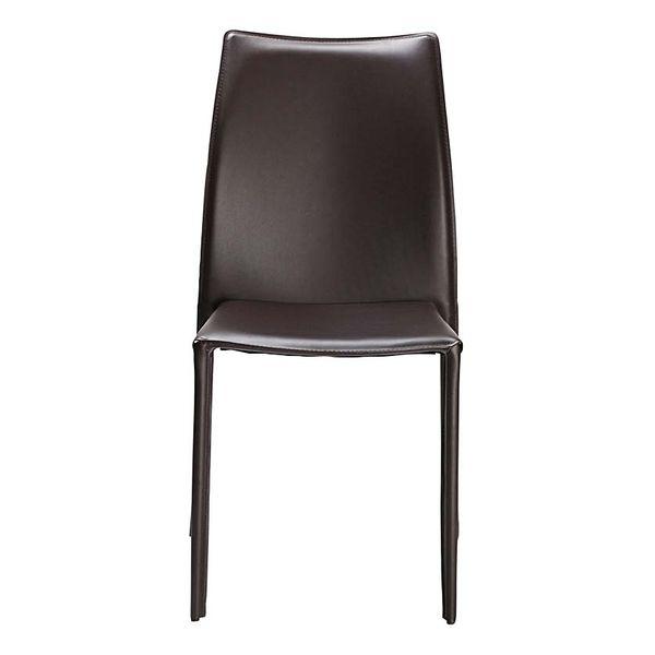 Chaise marron