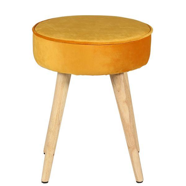 Pouf moutarde