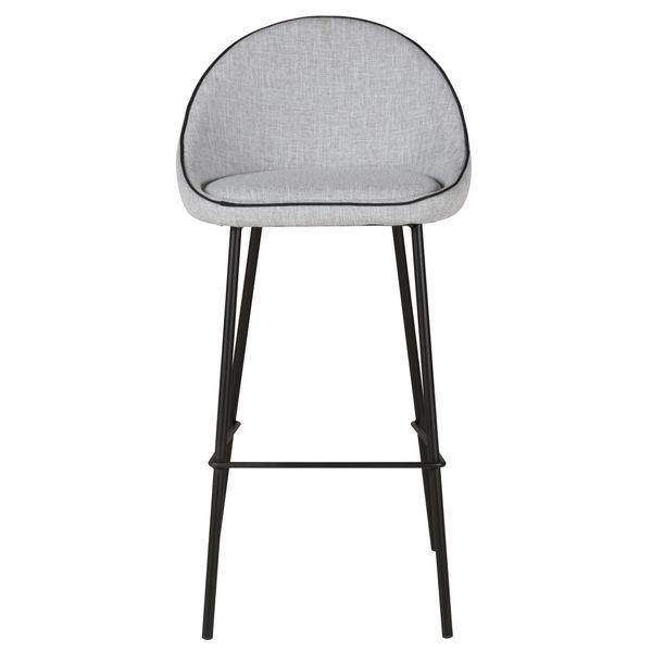 Chaise snack gris clair