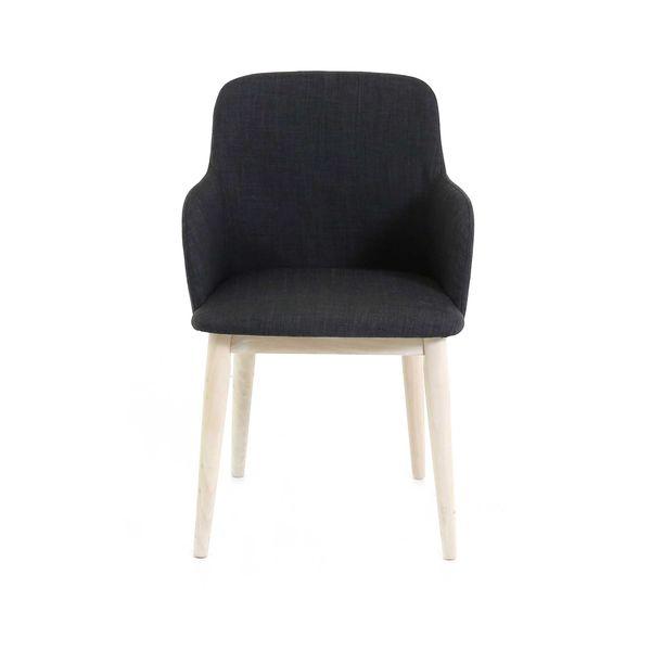 Fauteuil gris foncé