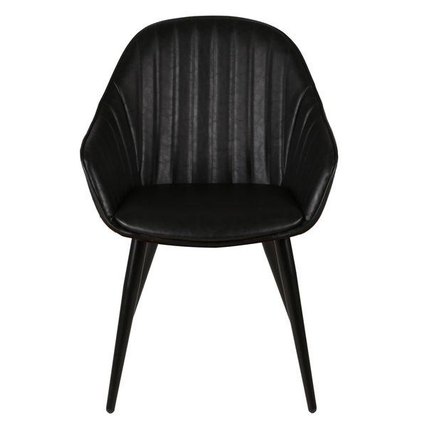 Fauteuil PU noir