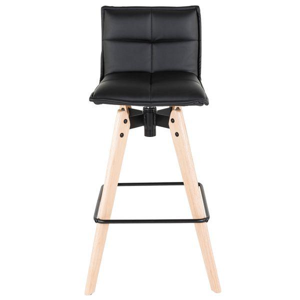 Chaise de bar noire