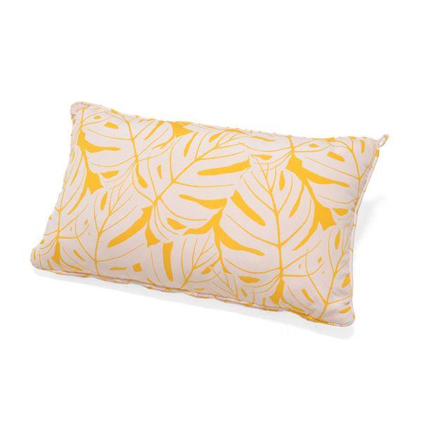 Coussin outdoor 60x35cm jaune citron