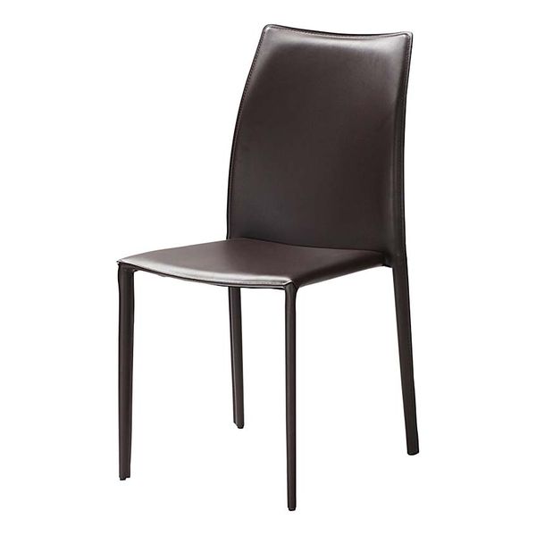 Chaise marron