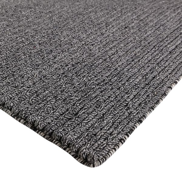 Tapis noir 160 cm