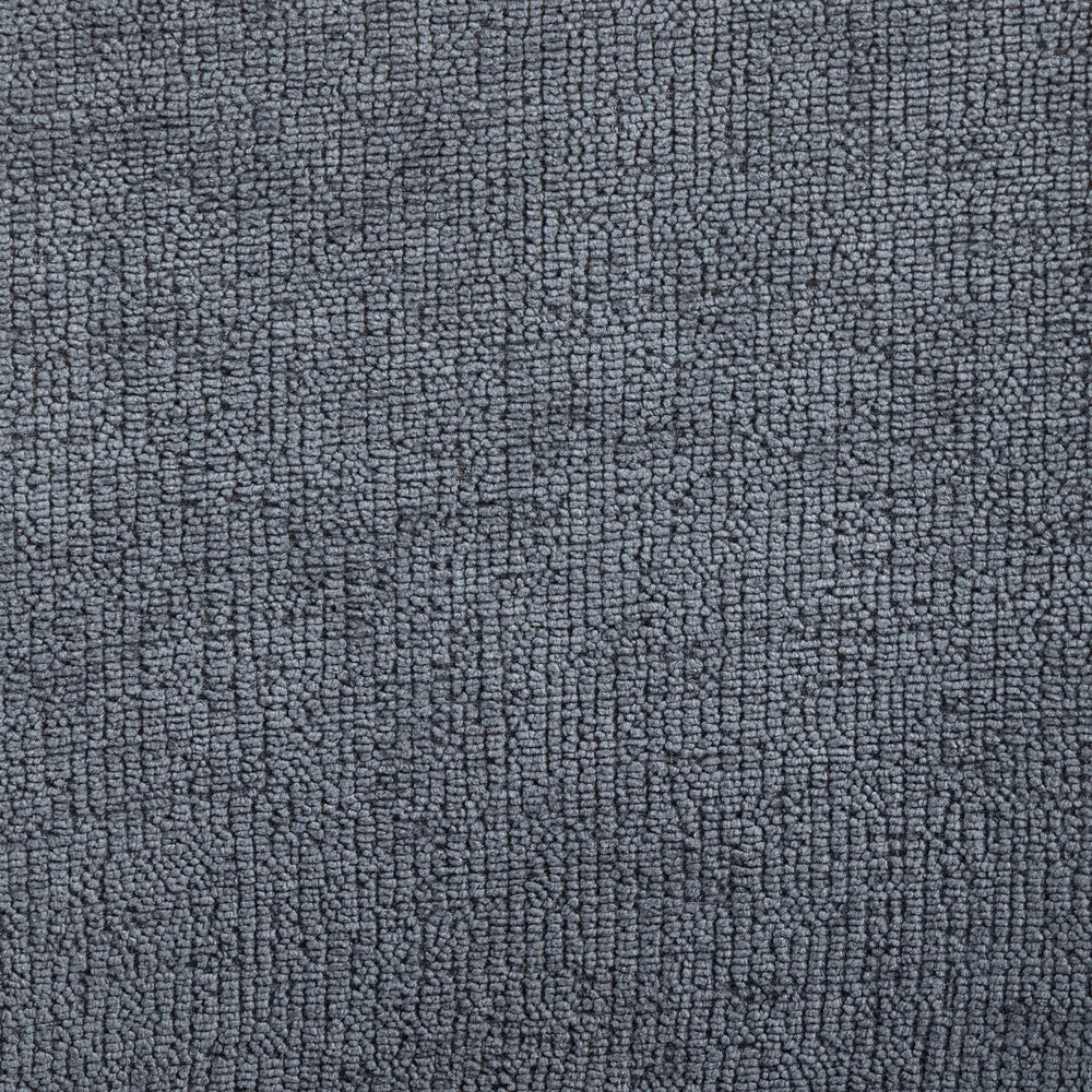 Chaise repas avec accoudoirs tissu chenille gris pied métal