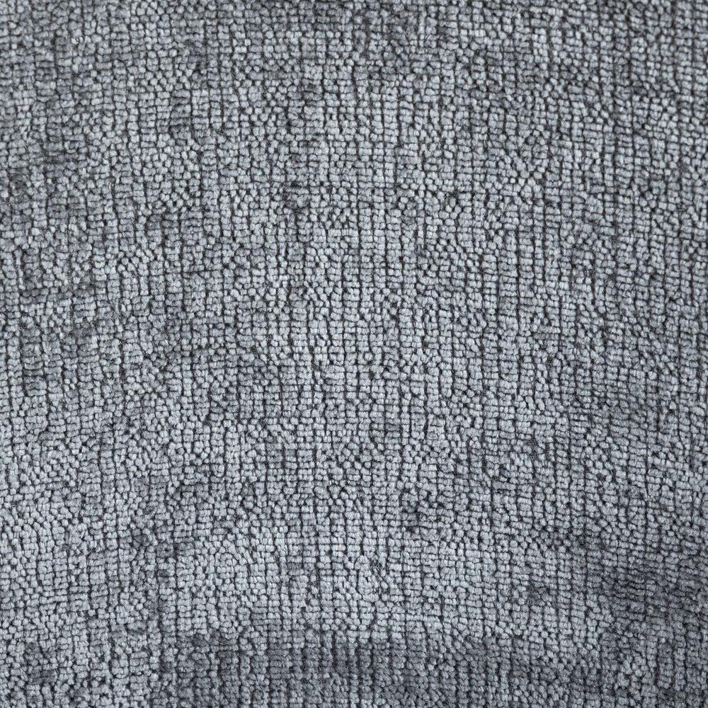 Chaise snack tissu chenille gris