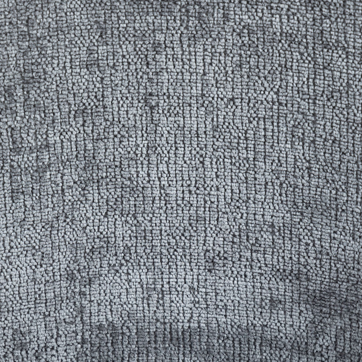 Chaise snack tissu chenille gris