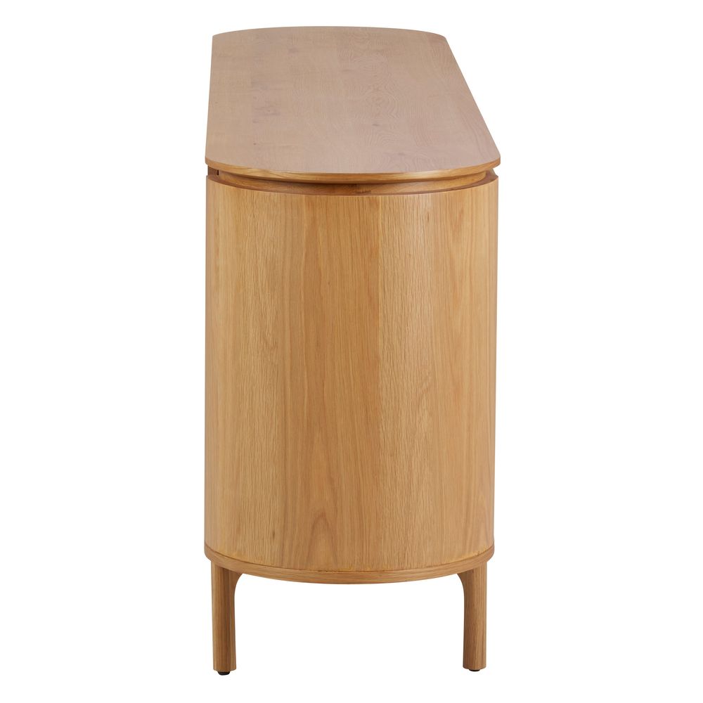 Meuble bas 4 portes chêne