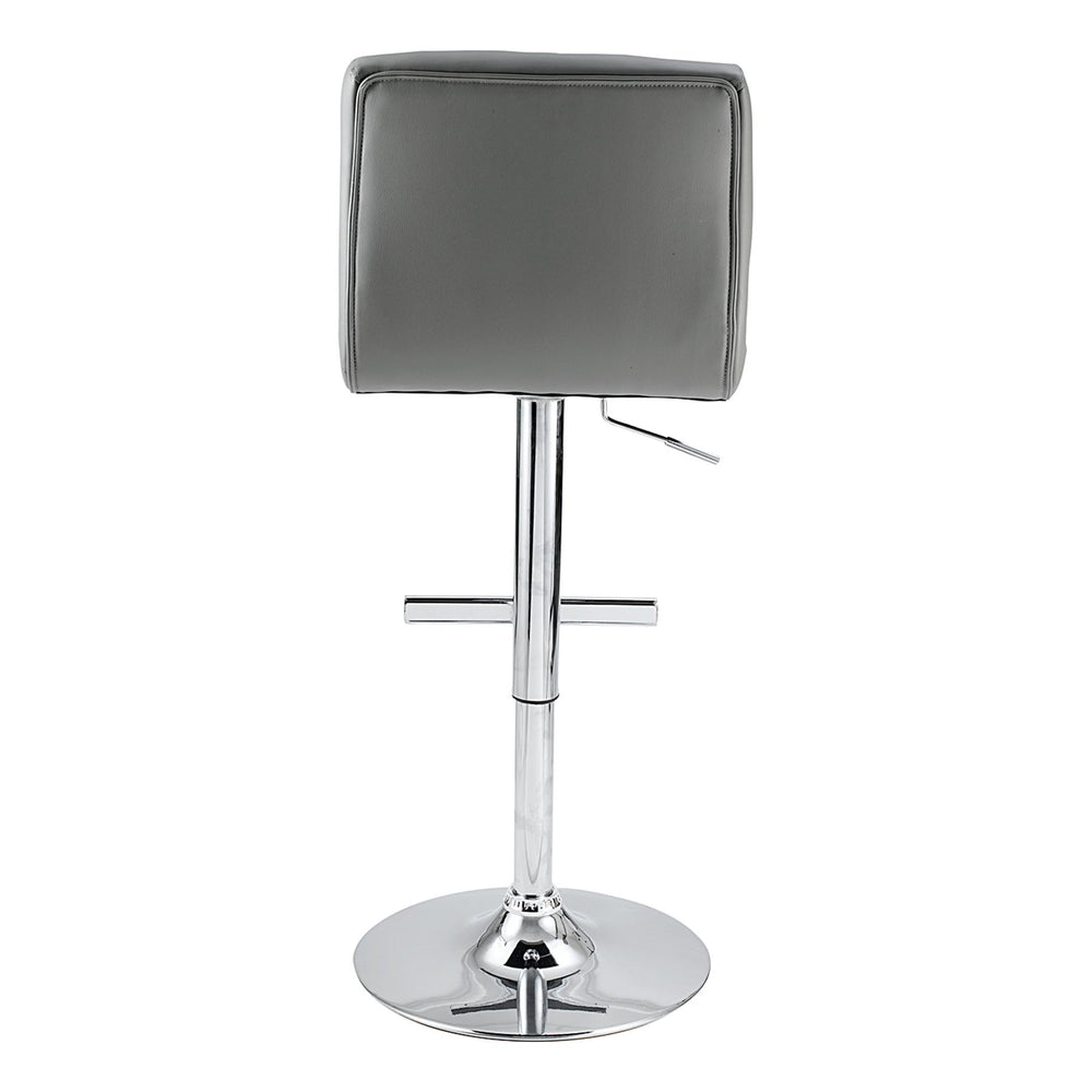 Chaise de bar grise