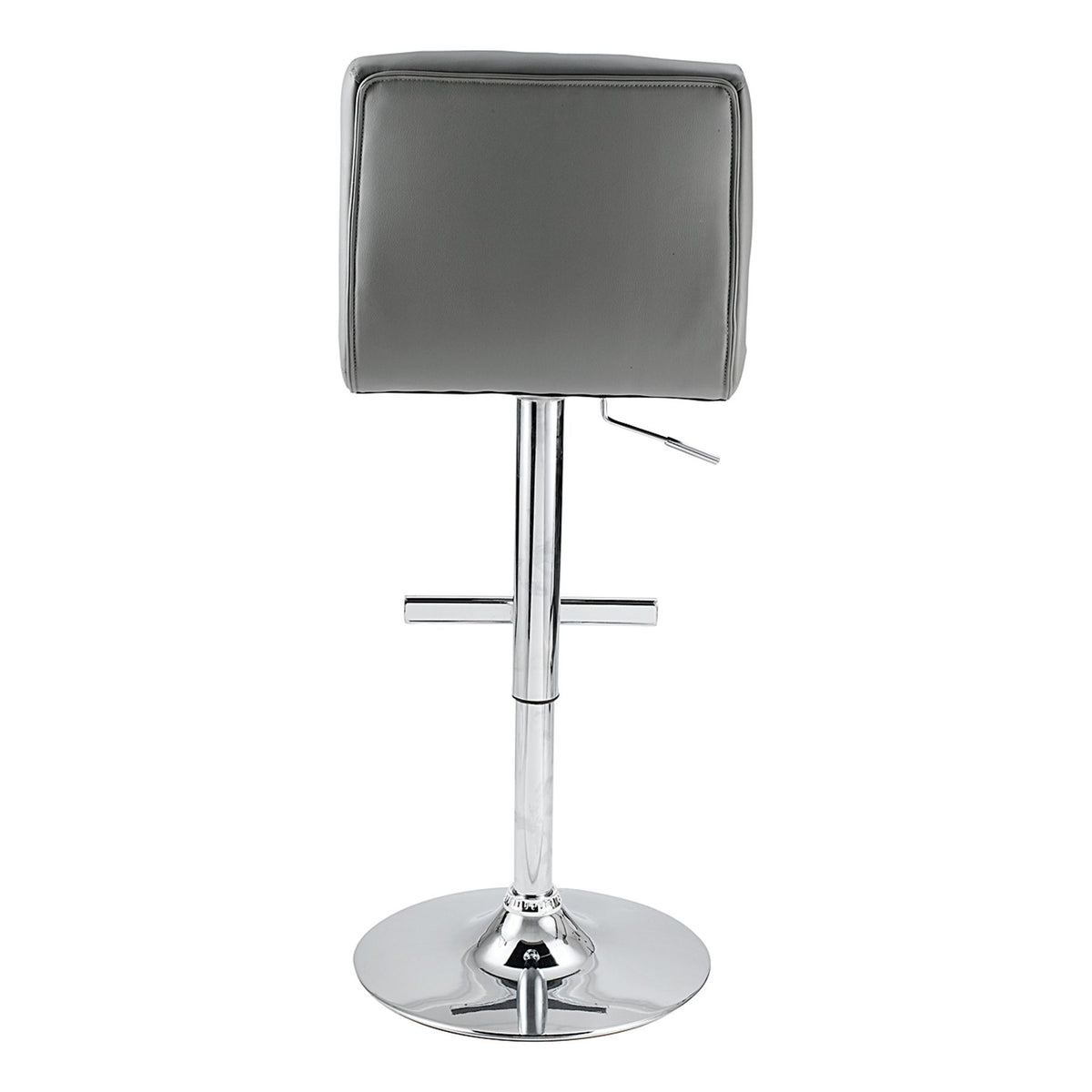 Chaise de bar grise