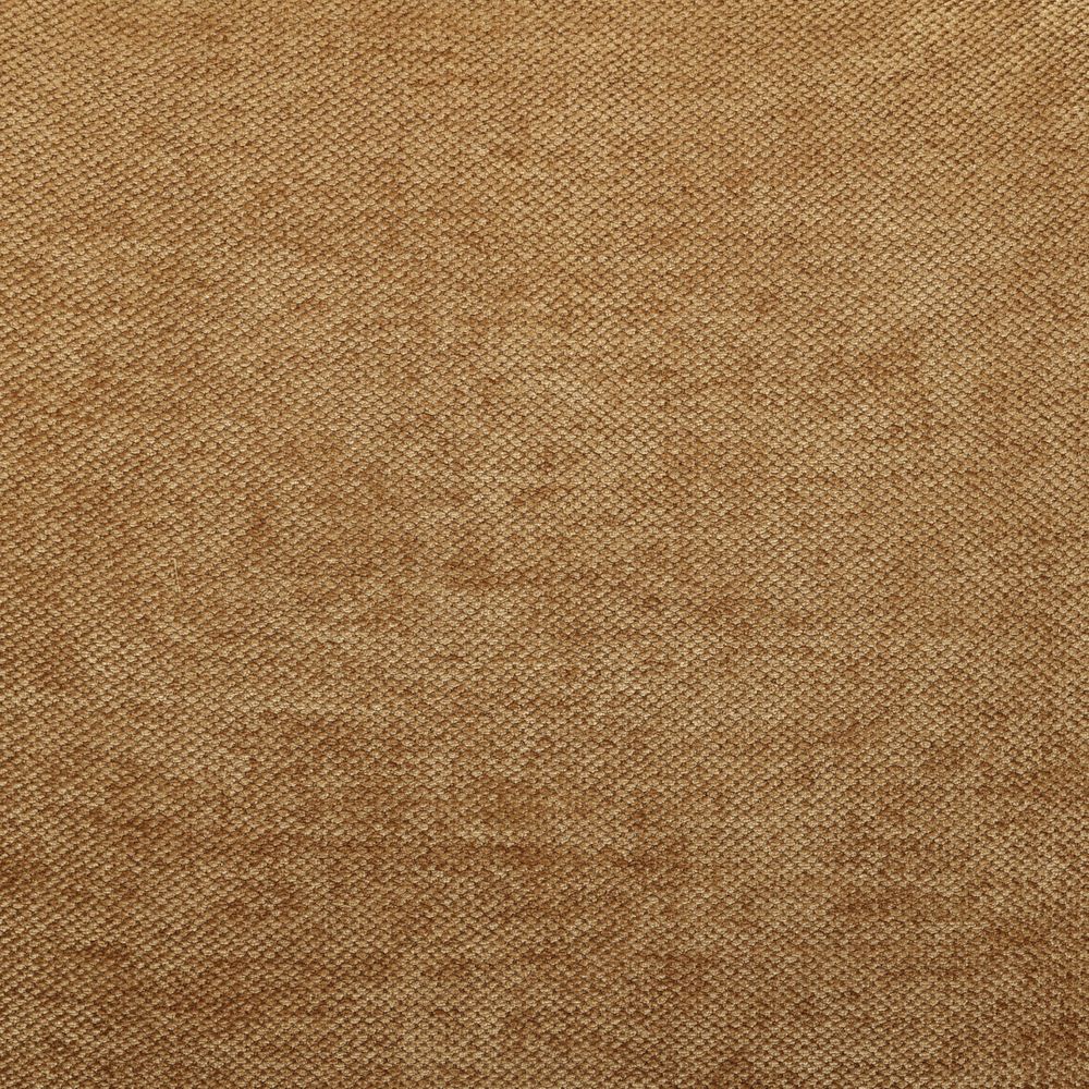 Fauteuil en tissu soft touch ambre