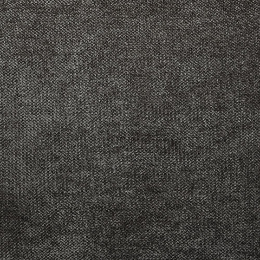 Fauteuil en tissu soft touch gris anthracite
