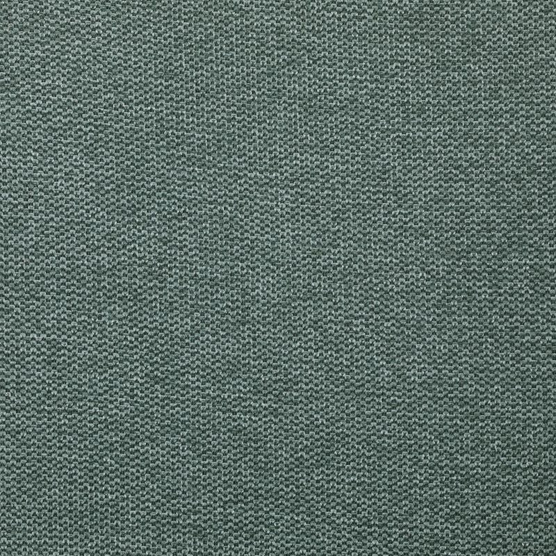 Chaise repas tissu vert pied en frêne naturel