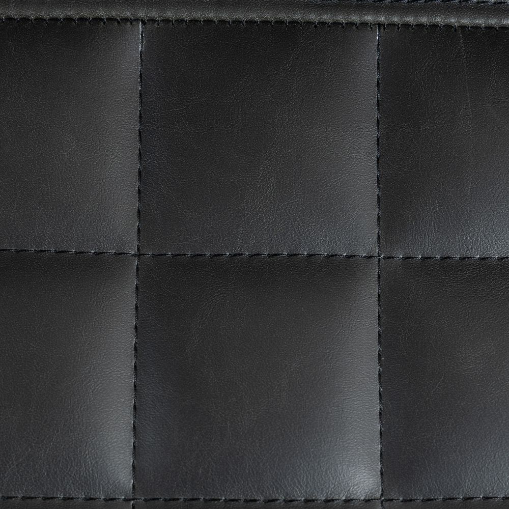 Chaise repas PU noir