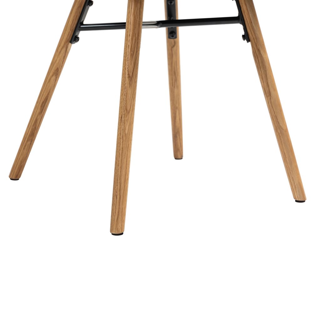 Chaise repas PU marron